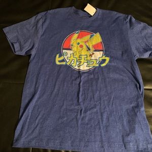 Pikachu Pokémon shirt NWT
